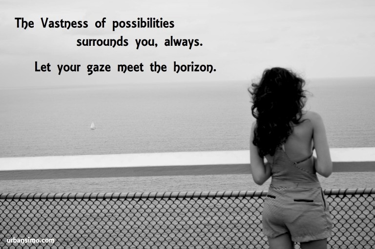 vastness of possibilities