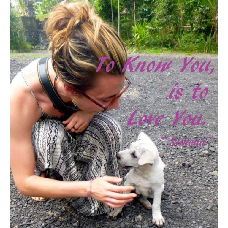 To know you, Is to love you