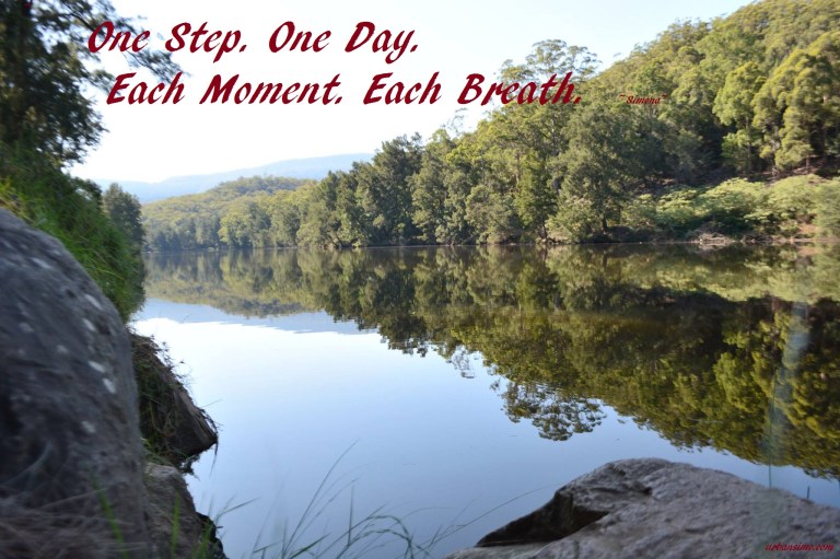 one breath each moment
