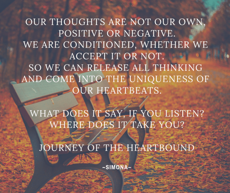 our thoughts are not our own